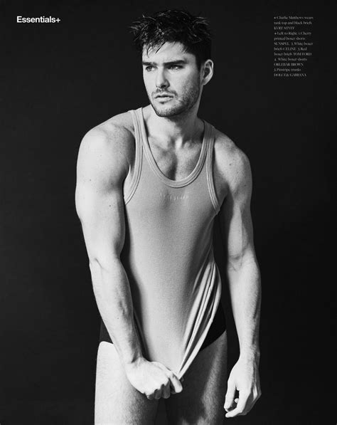 Charlie Matthews, American Fashion Model, Exposed His。